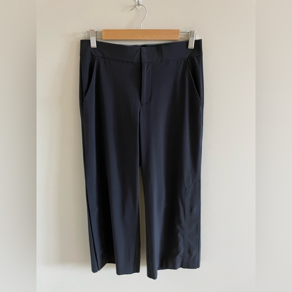 Athleta Black Wide Leg Pants - Picture 2 of 8